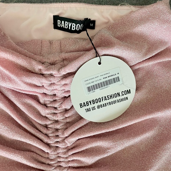 BABYBOO Stassie Skirt - Pink Sparkle - Picture 7 of 9